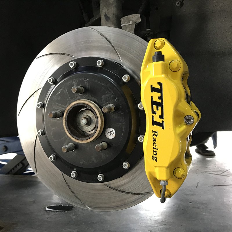 TEI Racing Big Brake Kit 4-Piston Caliper Front Brake With 330x28mm Rotor for Focus MK2 2007-2010 17inch Wheel