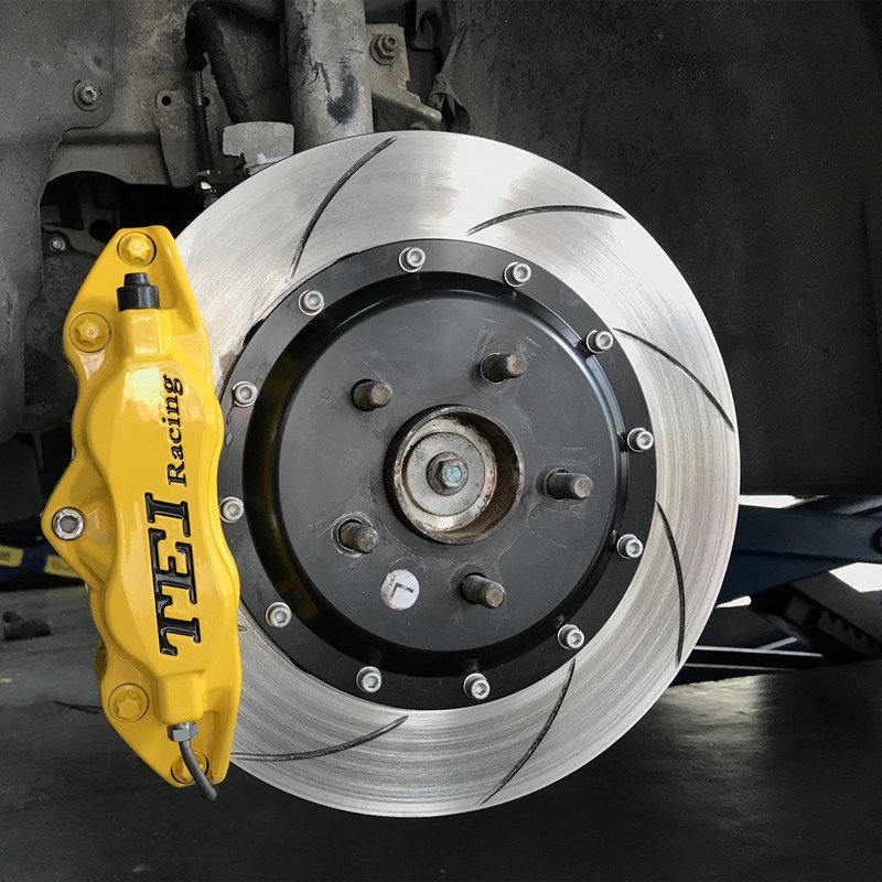 TEI Racing Big Brake Kit 4-Piston Caliper Front Brake With 330x28mm Rotor for Focus MK2 2007-2010 17inch Wheel