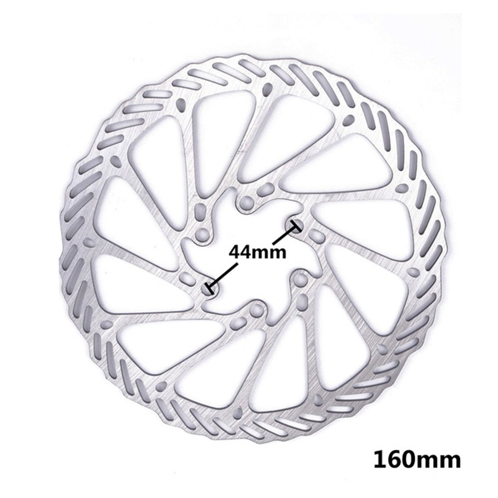 Steel Bicycle Disc Brake Pads for Mountain Bikes 120/140/160/180/203mm Sizes with Screws Included