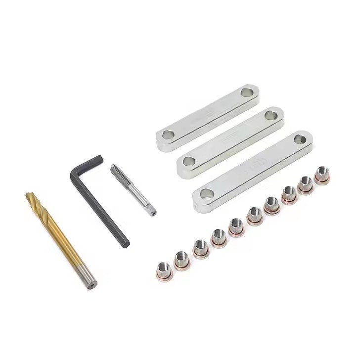 TBTOOLS Car Auto Caliper Guide Brake Thread Repair Kit VAG Ford Opel M9 x1.25mm Threading & Extractor Tool Werkzeuge Sets TB063