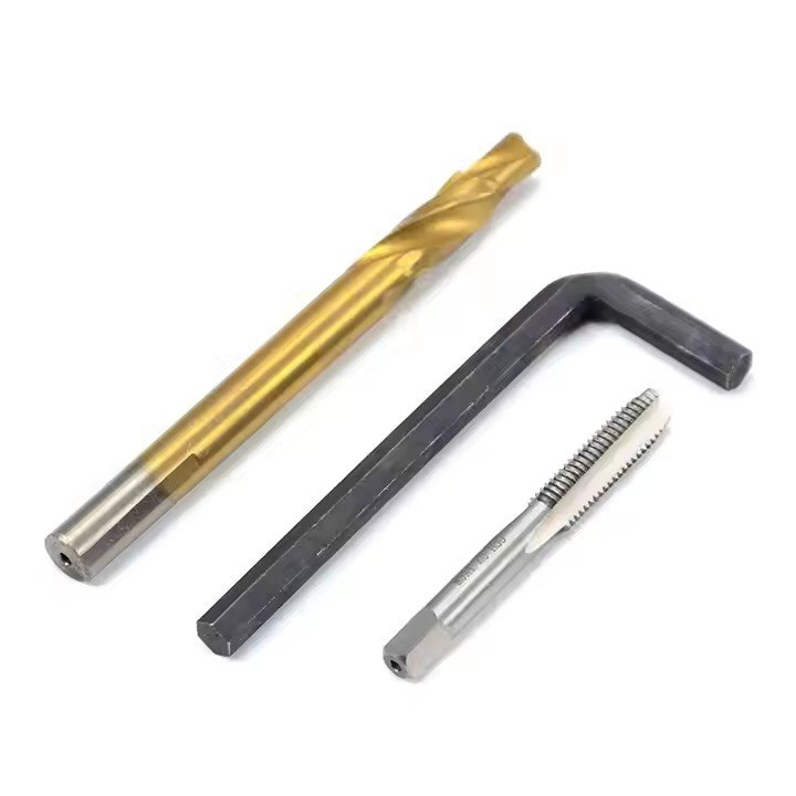 TBTOOLS Car Auto Caliper Guide Brake Thread Repair Kit VAG Ford Opel M9 x1.25mm Threading & Extractor Tool Werkzeuge Sets TB063