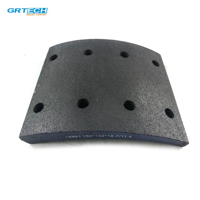 WVA 19553 Truck Spare Parts Heavy Duty Drum Brake Lining for Astra