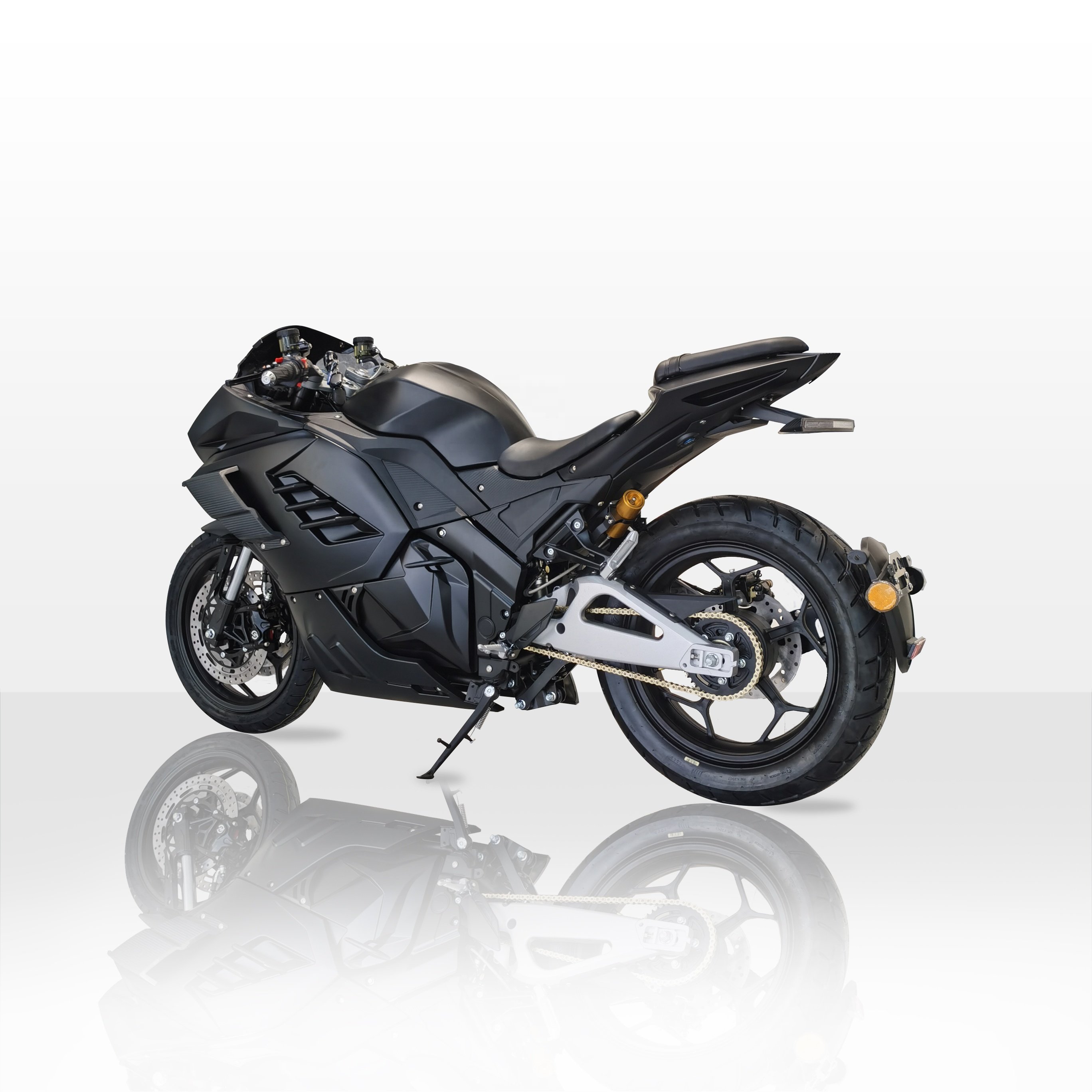 72V Lithium Battery TFT Colours Speedometer Display ELectric Motorcycle Packing With Steel Frame