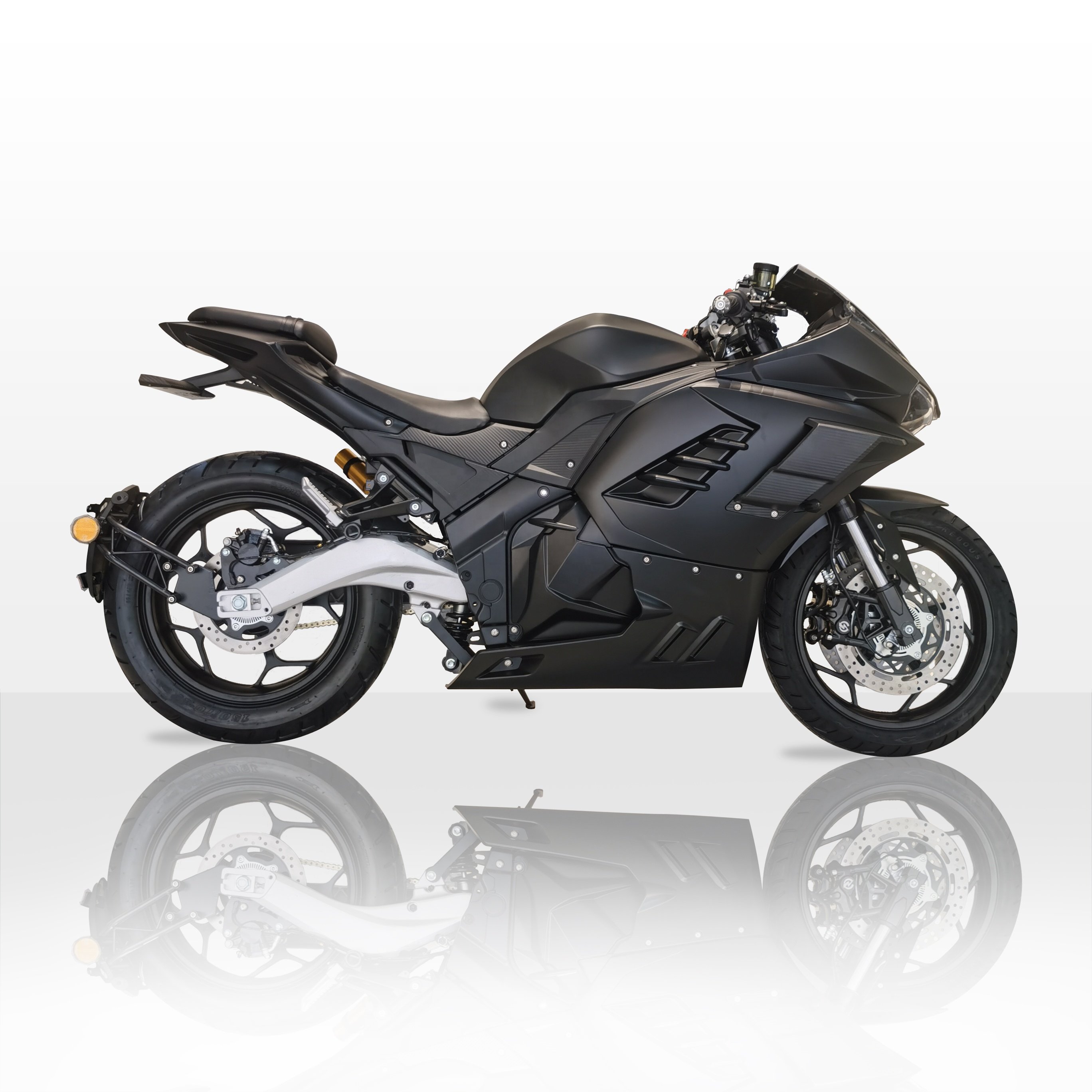 72V Lithium Battery TFT Colours Speedometer Display ELectric Motorcycle Packing With Steel Frame