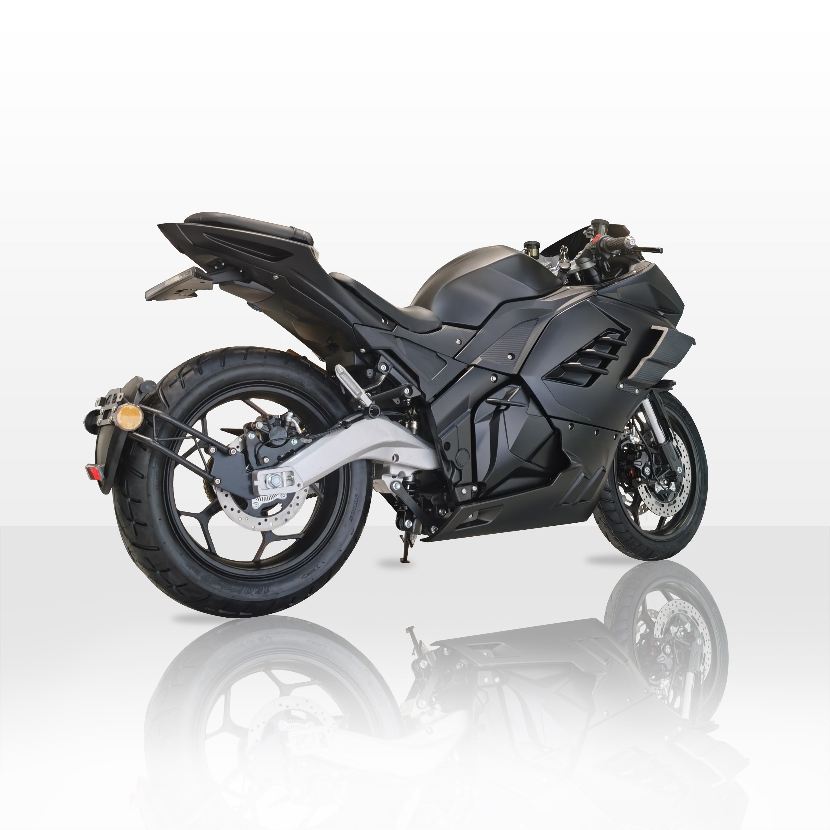 72V Lithium Battery TFT Colours Speedometer Display ELectric Motorcycle Packing With Steel Frame