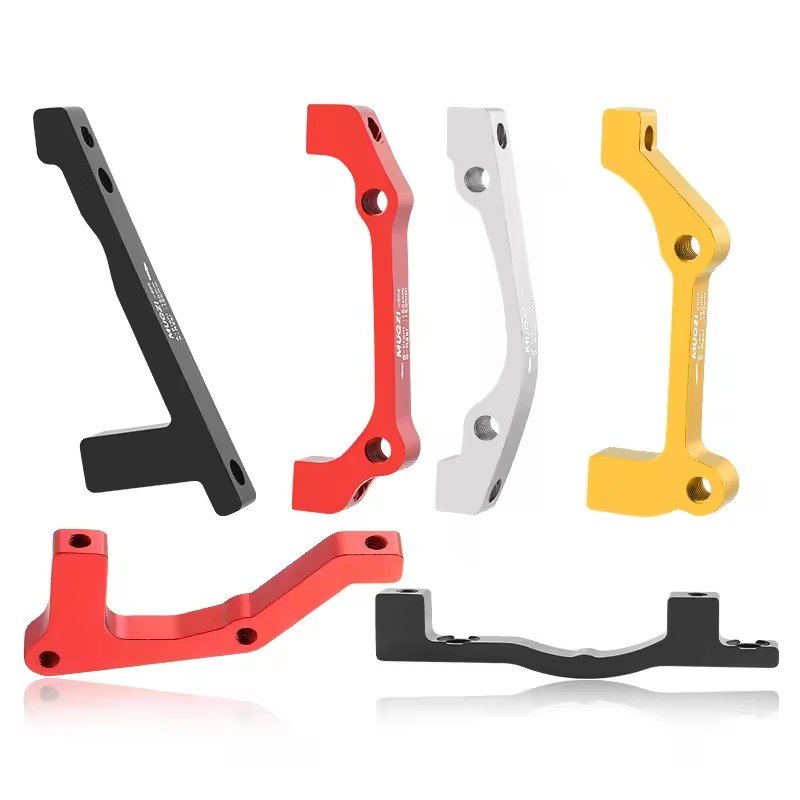 Bicycle Disc Brake Base Pads Set Mountain Bike PM/IS 160 180 203 MM Aluminum Alloy Caliper Brake Adapter Mtb