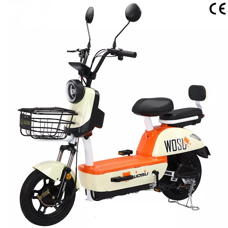 2024 New Pedal Electric Vehicle 48V High Speed Electric Scooter Rides 50km 60km Ebike Electric Bicycle