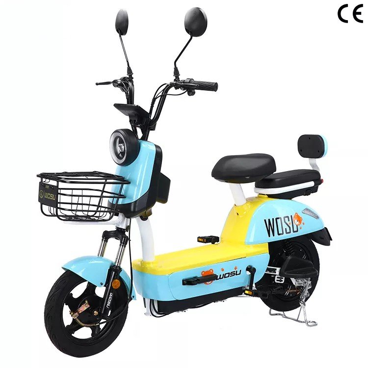 2024 New Pedal Electric Vehicle 48V High Speed Electric Scooter Rides 50km 60km Ebike Electric Bicycle