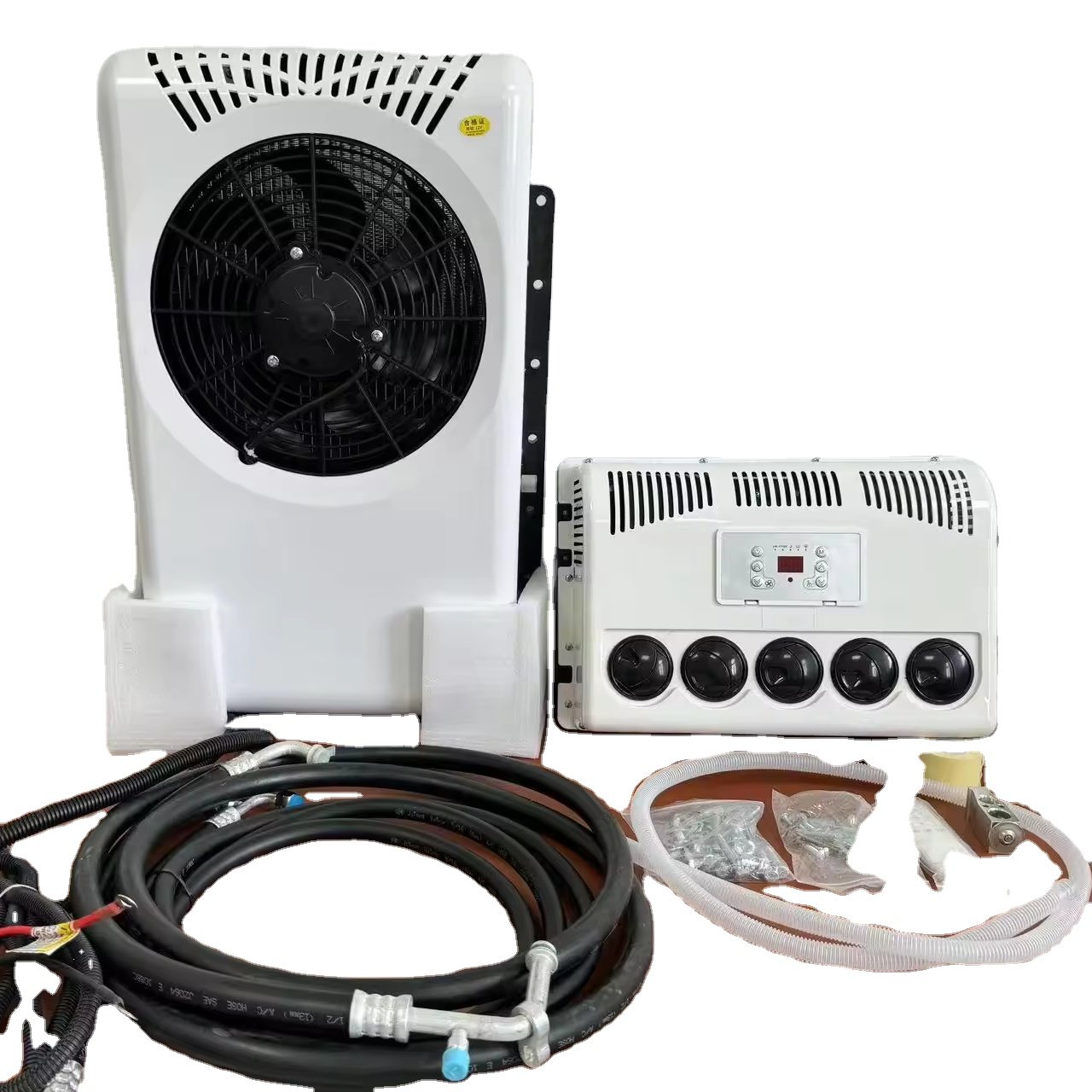Cooling System Electric Split Air Conditioner 12v 24v Parking AC for Cars Trucks Excavators