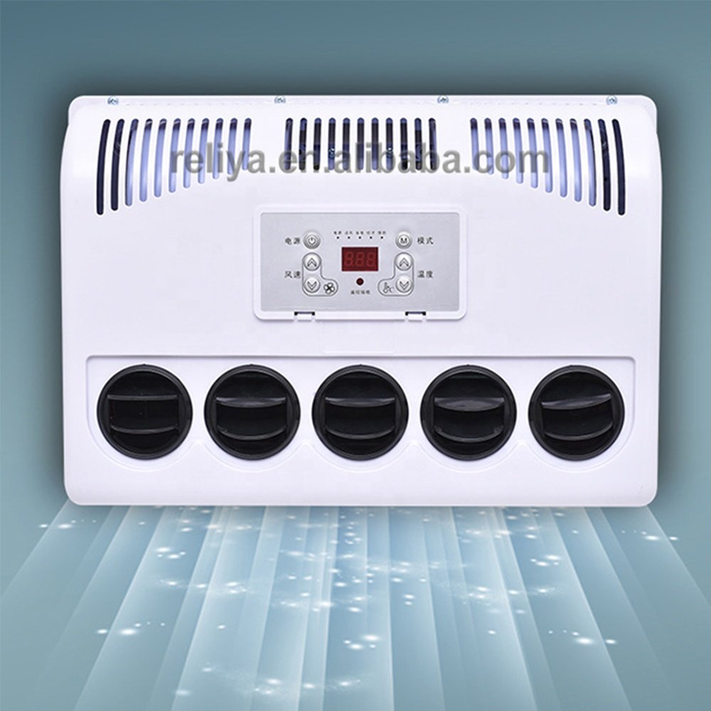 OEM Customer's LOGO Auto Air Conditioning 12V 24V Electric Truck Air Conditioner for Car