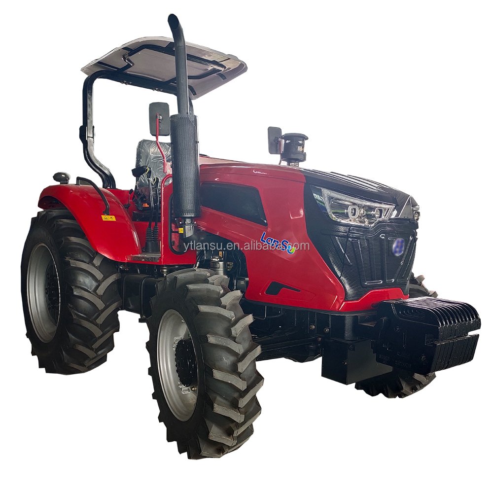 Chinese Good Brand 4 Wheel Farm Tractor Compact Tractor Attachments Sales Used Mini Tractor with Plow