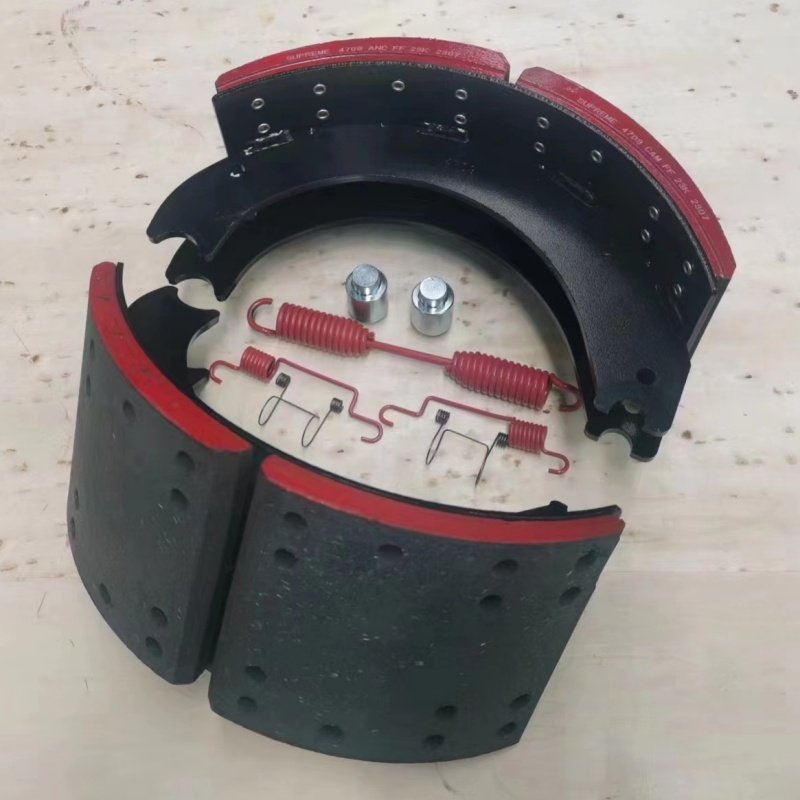 American Truck Trailer Drum Brakes Axle Parts 4707 Brake Shoe 3600AX Brake Drum
