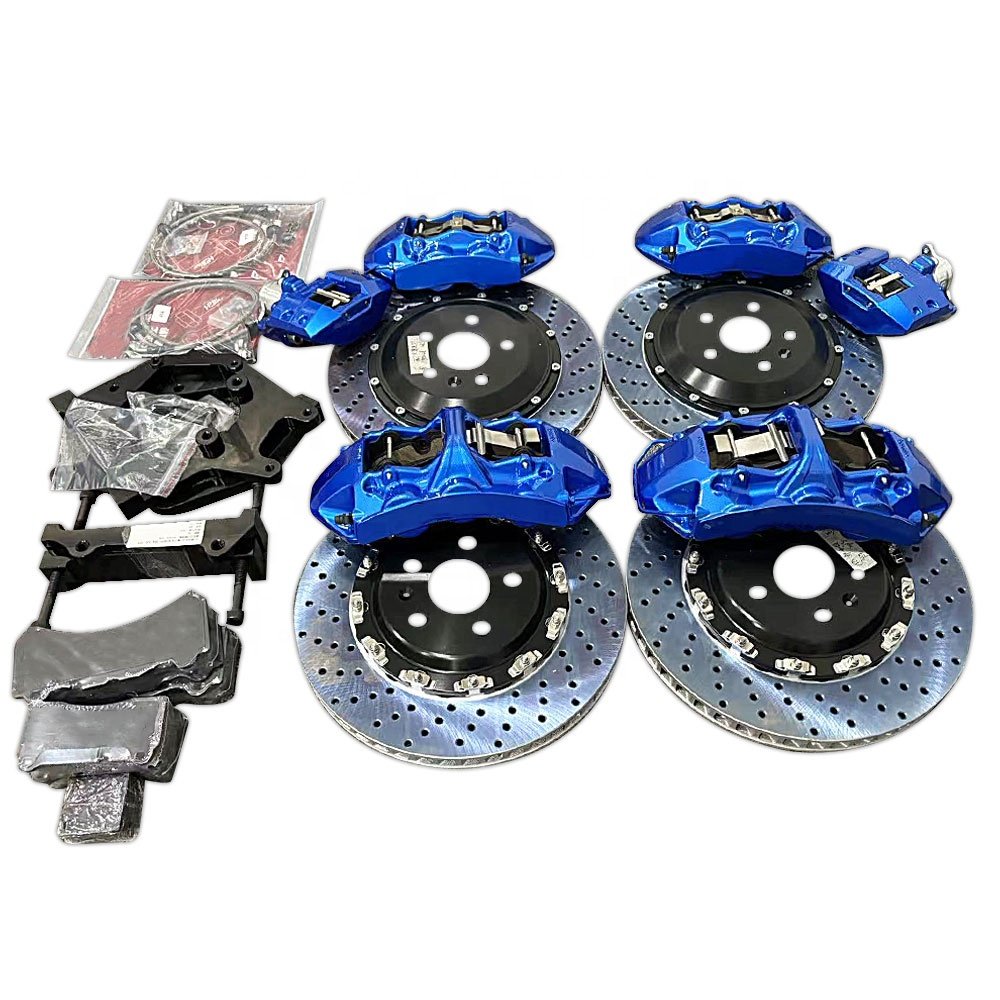 Hsingyik Racing Factory Big Brake Kits 6 Pot Big Brake Kit With Blue Calipers and 380 X 32mm Discs