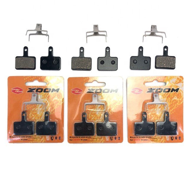 Cheap ZOOM Mountain Bike Hydraulic Brake Pad Semimetal Low Noise Brake Pad for Shimano M355 M446