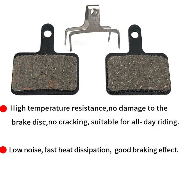Cheap ZOOM Mountain Bike Hydraulic Brake Pad Semimetal Low Noise Brake Pad for Shimano M355 M446