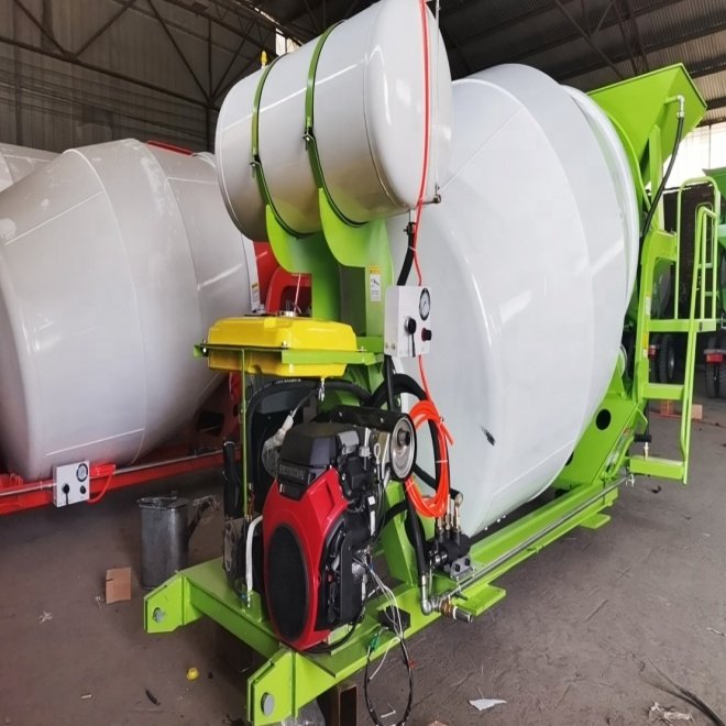 1-12CBM Electric/Diesel/Gasoline Type Volumeric Concrete Mixer Drum Customized Concrete Transit Mixer Tank