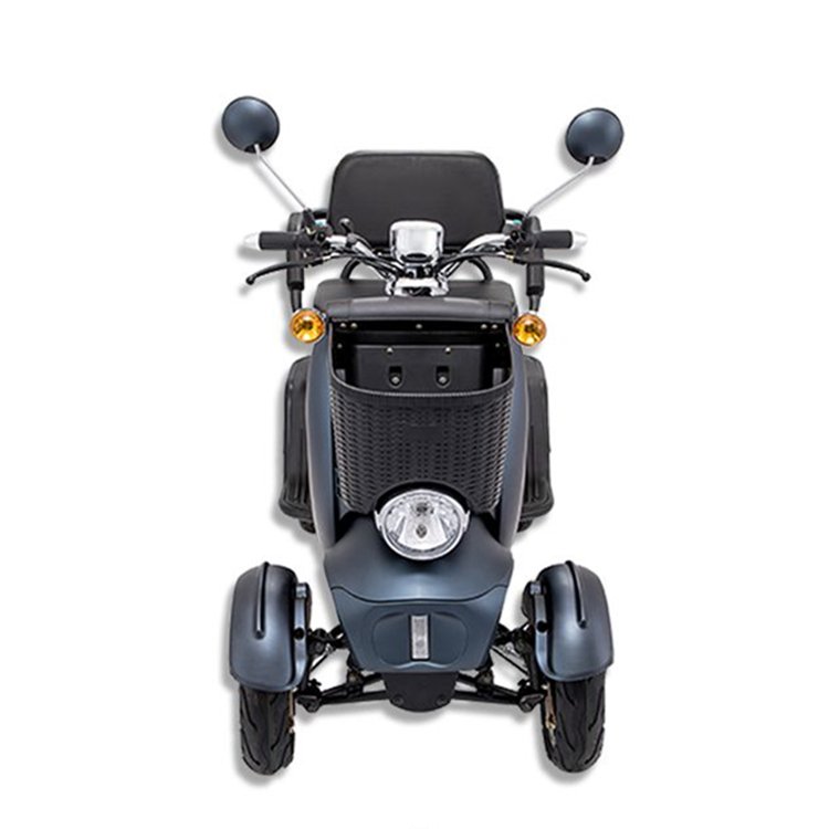 Outdoor Leisure Fashion 4 Wheel Electric Mobility Scooter Power Elderly Scooter Electric Handicapped Mobility Commuting Car