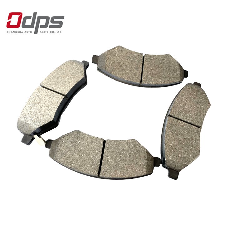 ODPS D1210 High Performance 04465-02220 Semi-Metal Brake System Brake Pads Ceramic Auto Parts for Custom OEM