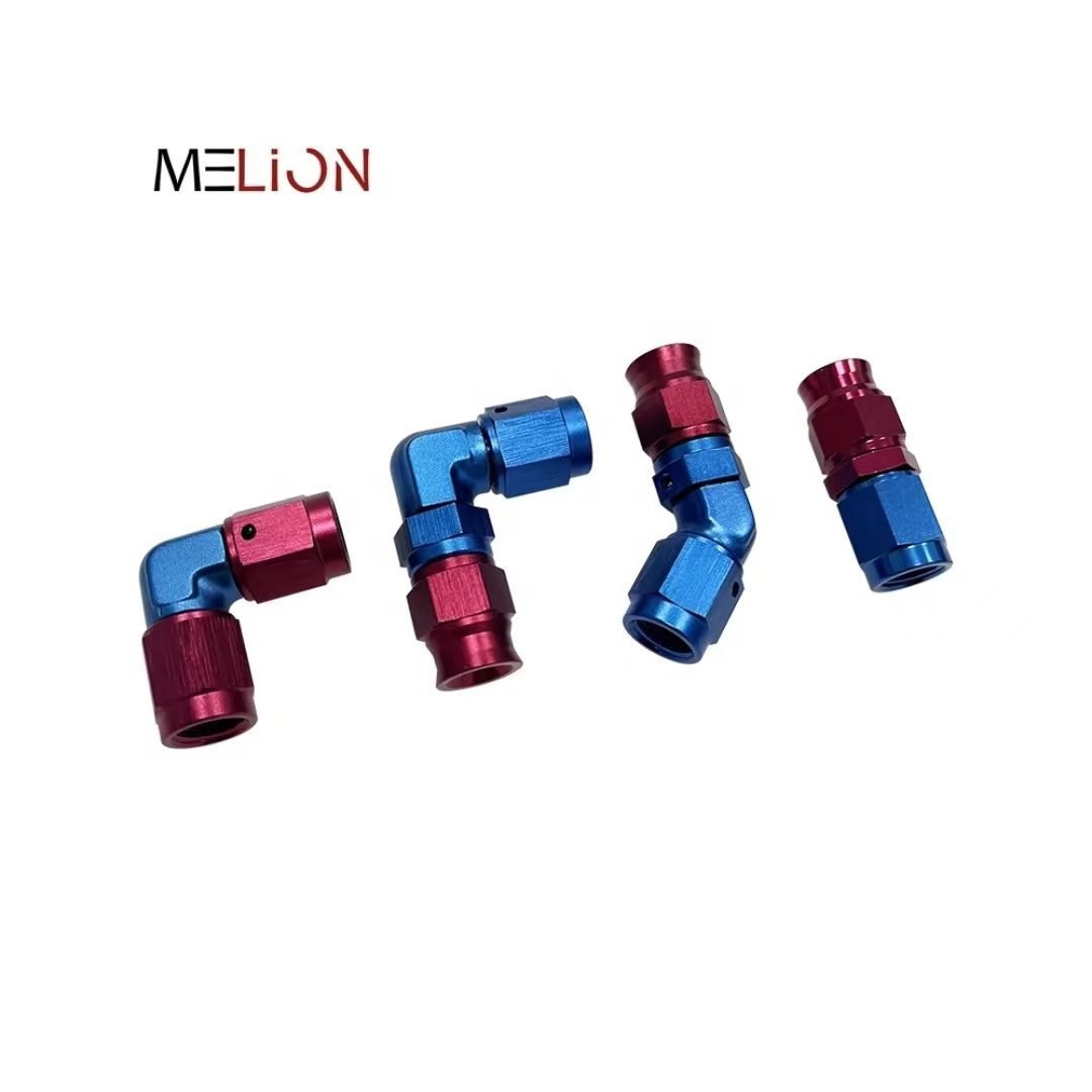 High Quality AN3 PTFE Straight 45degree 90 Degree Forged Brake Hose Ends Fittings