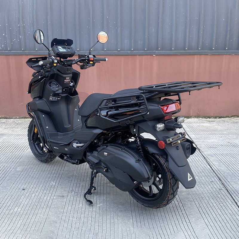 EPA&DOT Certified Model Tank 200cc EFI System Powerful Air Cooled Gas Scooter with Disc Brake for Adults