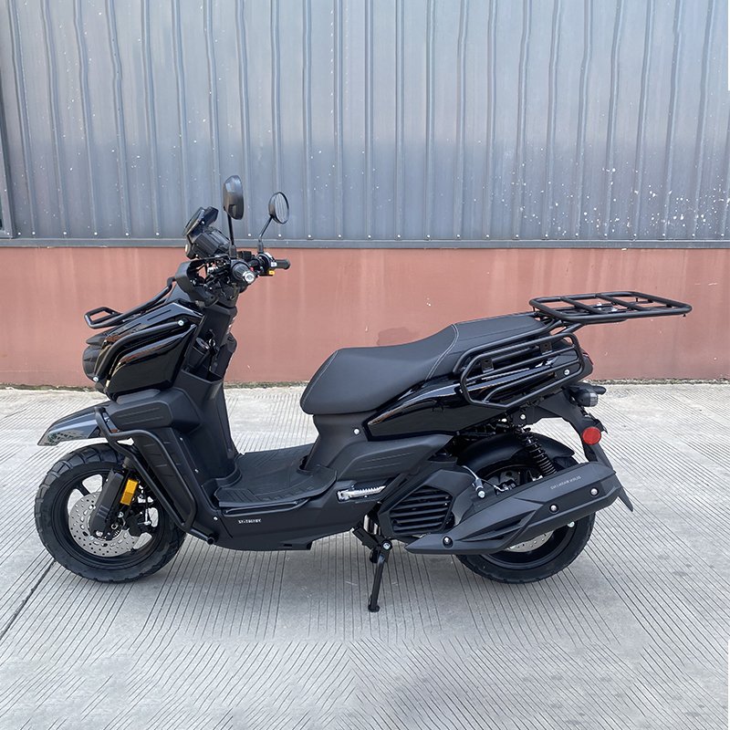 EPA&DOT Certified Model Tank 200cc EFI System Powerful Air Cooled Gas Scooter with Disc Brake for Adults