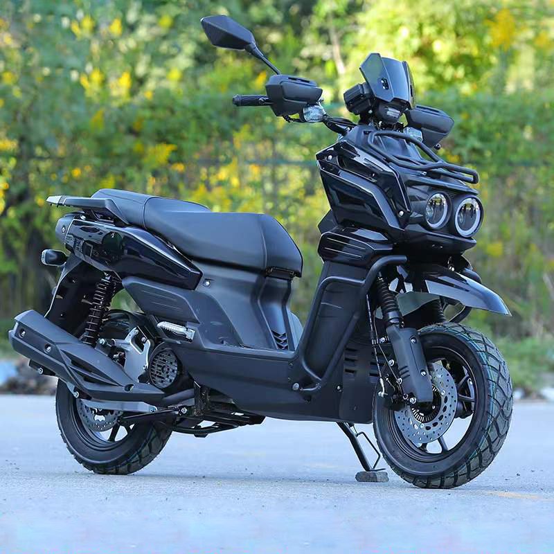 EPA&DOT Certified Model Tank 200cc EFI System Powerful Air Cooled Gas Scooter with Disc Brake for Adults