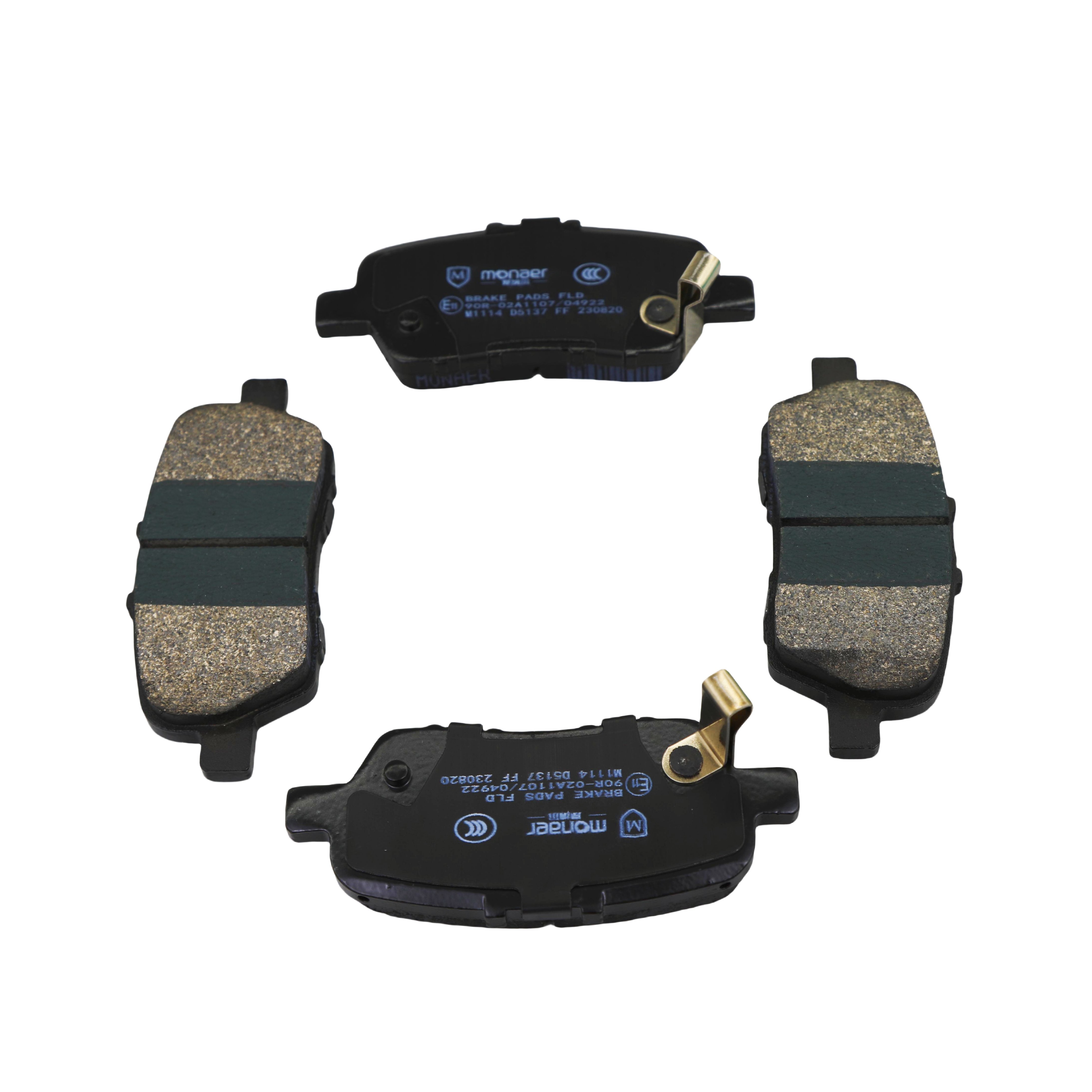 Hot Sale Car Brake Pads D2261 Ceramic Rear Disc Brake Pad for HONDA