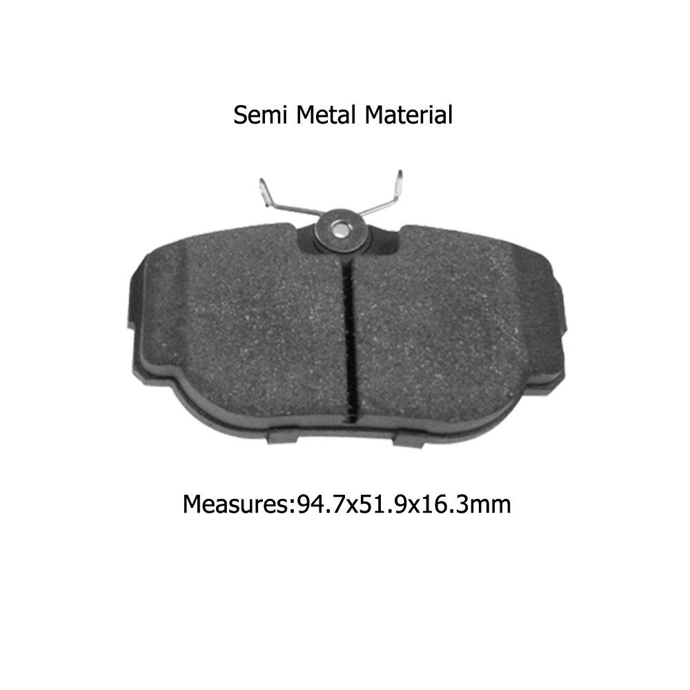 D493-7601 Front Brake Pads for Mercedes Benz 190D 190E W201 07/1985-05/1993