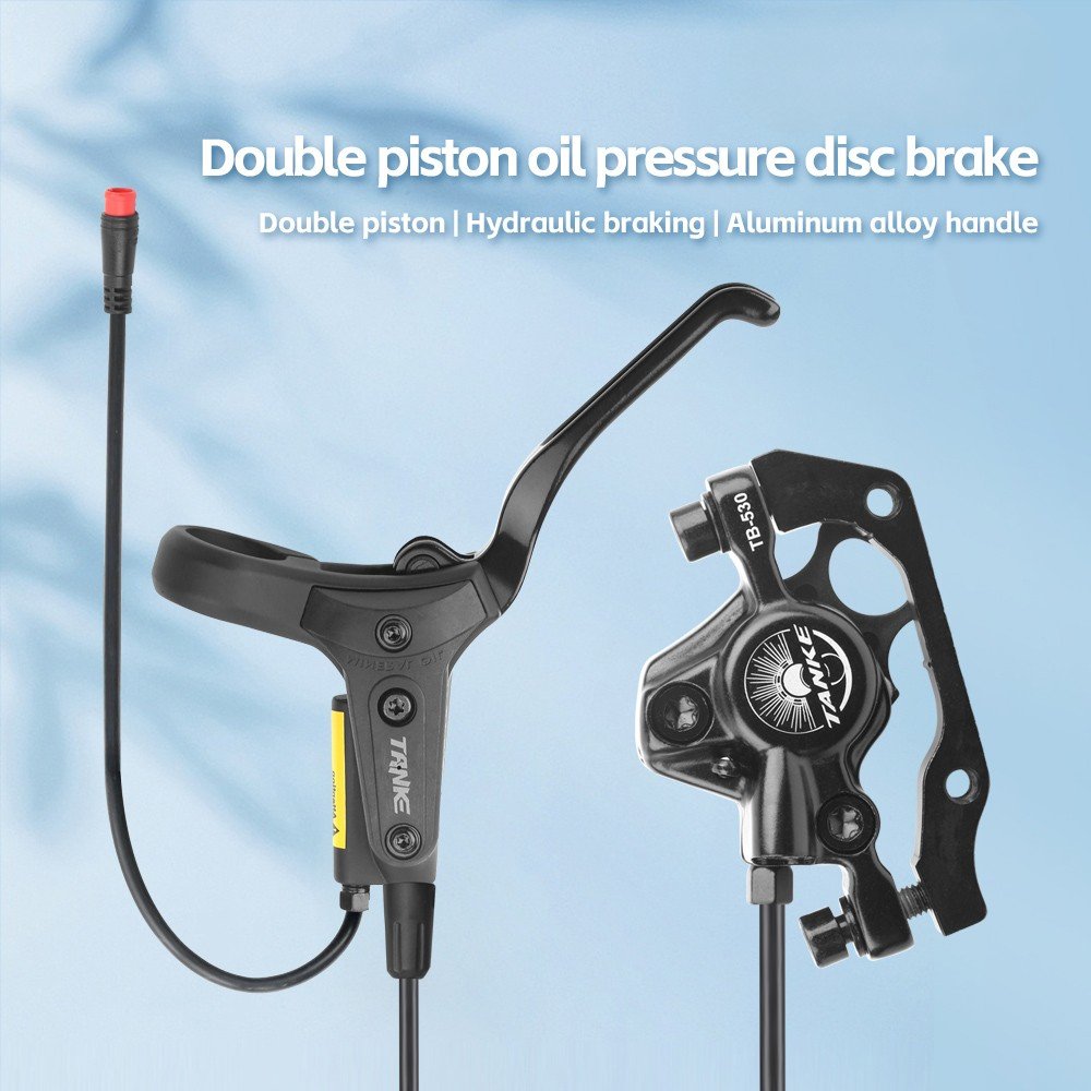 E-Bike Hydraulic Disc Brake Power Off for Driving Oil Disc Brake MTB Bicycle Brake Caliper Parts Electric Folding Bicycle