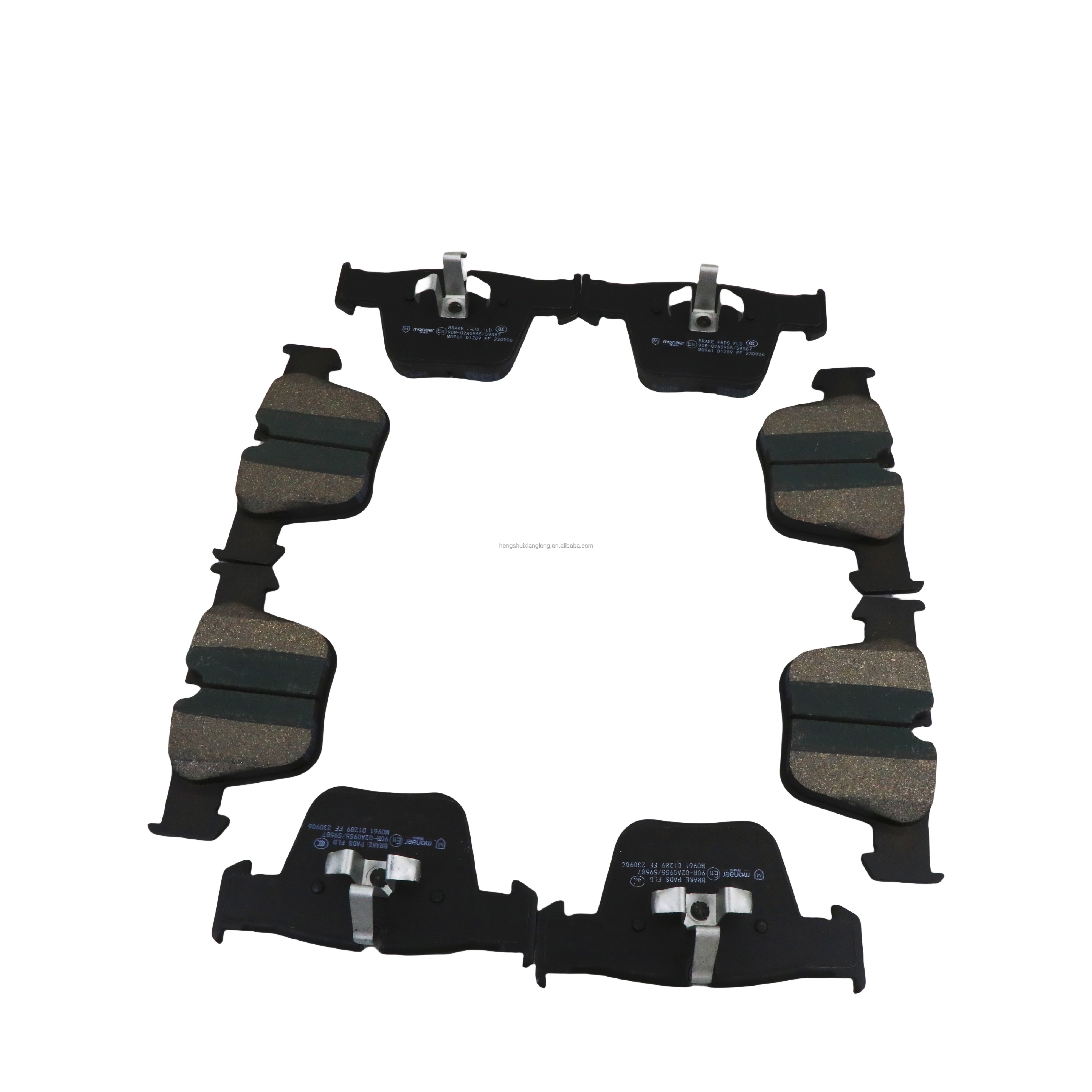 0044207520 A0044207520 Monaer Brake Pads D1289 Ceramic Front Disc Brake Pad for Mercedes Benz
