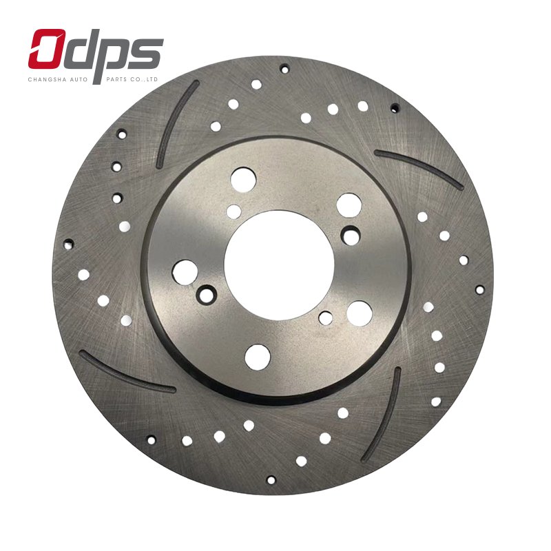 31368 Front and Rear Drilled and Slotted FRONT Brake Disc 296mm Ceramic Formula for HONDA Enhance the Dust Exhaust Function