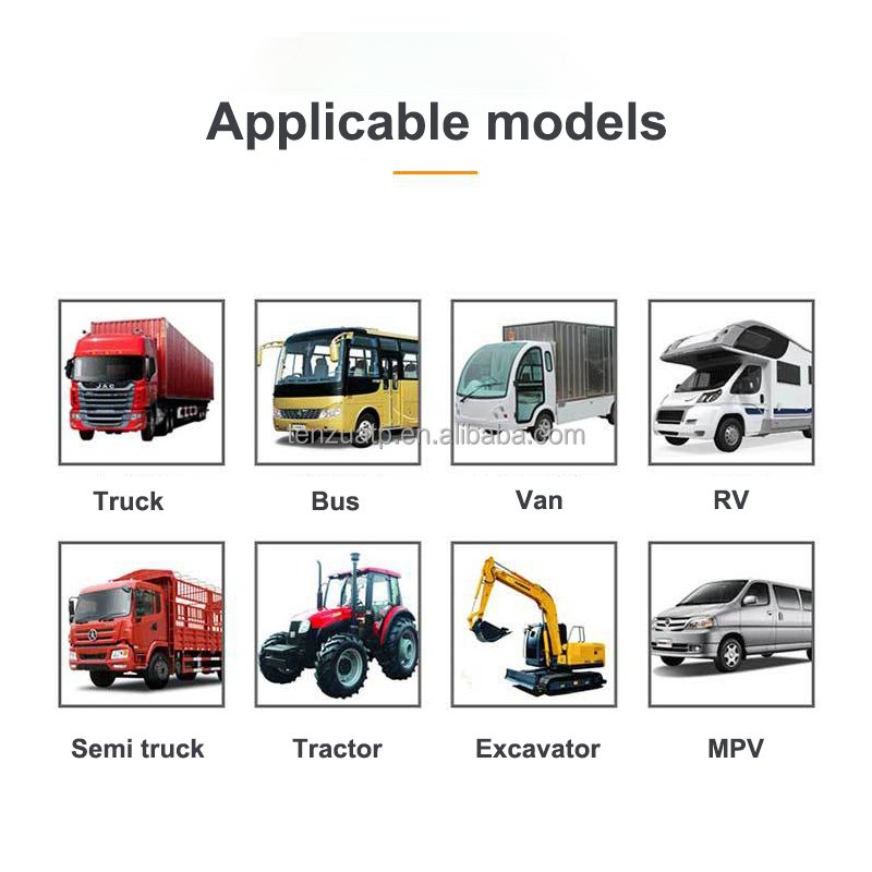 Dc 12V 24V 48V 60V 72V 220V Silent Petrol Inverter Generator Gasoline Diesel Truck Bed Generator for Truck Parking Ac