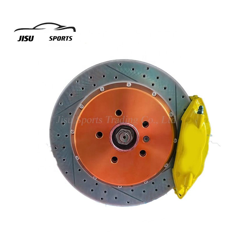 4 Piston Brake Calipers Kit With Electronic Brake Caliper 330mm Disc for 21 Challenger Sxt Audi A3 A5 Lc200 300 Changan CS75