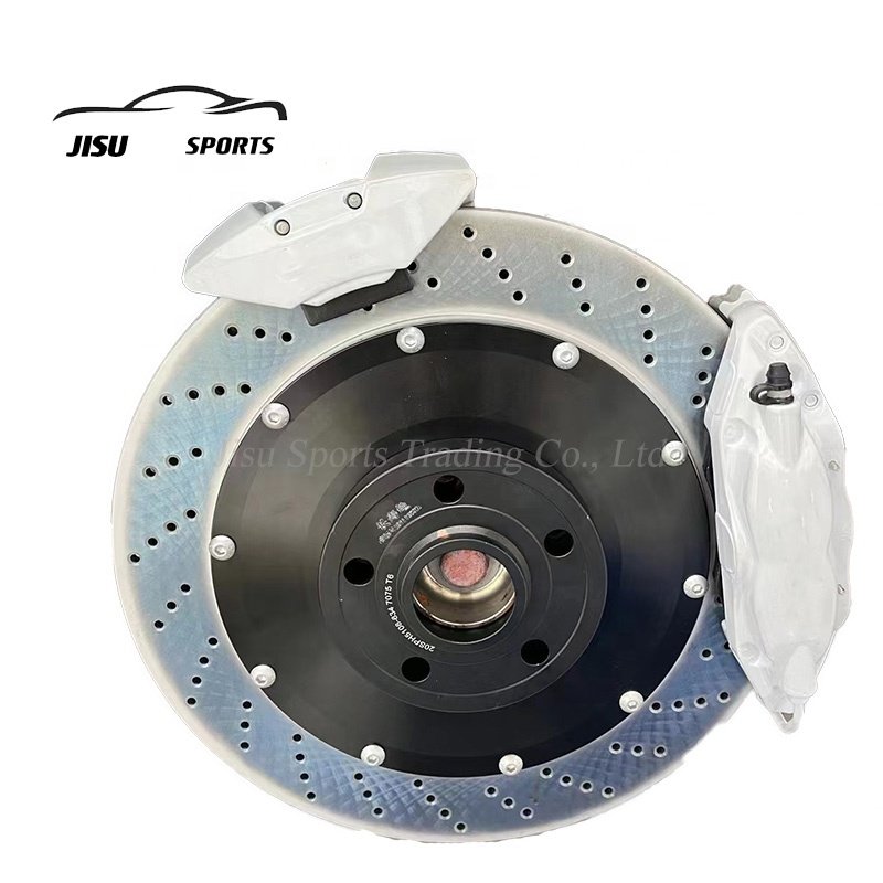 4 Piston Brake Calipers Kit With Electronic Brake Caliper 330mm Disc for 21 Challenger Sxt Audi A3 A5 Lc200 300 Changan CS75