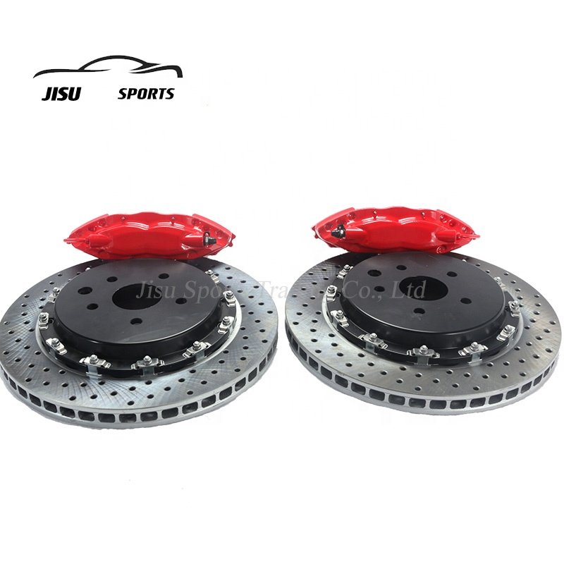 4 Piston Brake Calipers Kit With Electronic Brake Caliper 330mm Disc for 21 Challenger Sxt Audi A3 A5 Lc200 300 Changan CS75