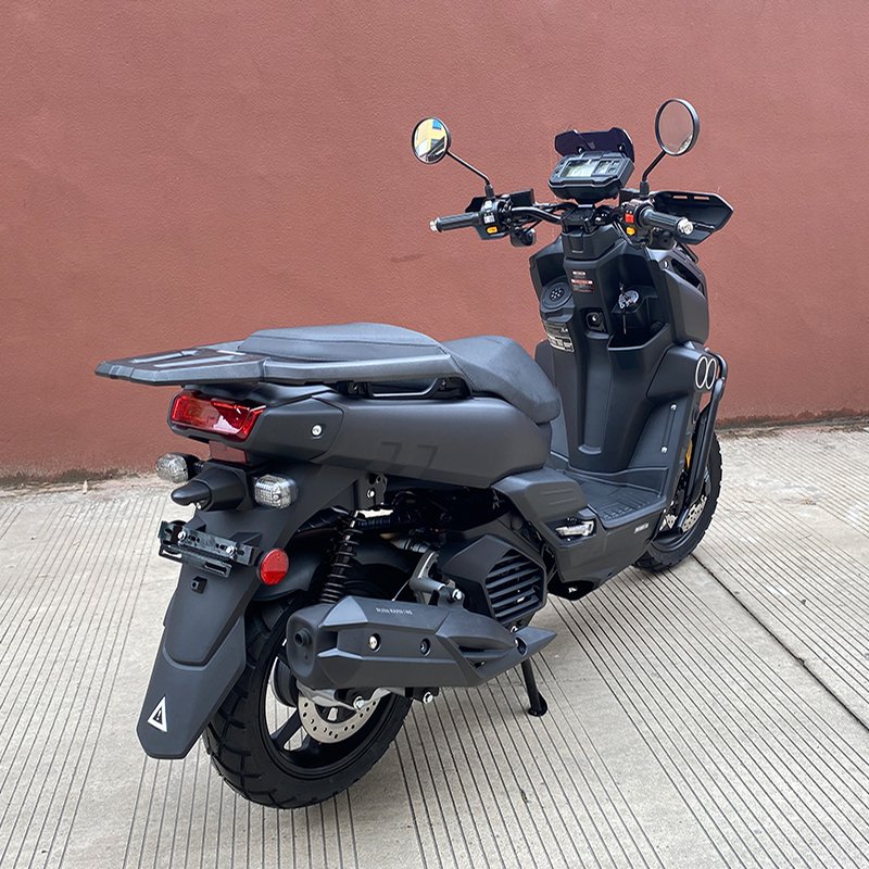 New Design 200CC Gas Scooter with EPA DOT Certified Gas Moped Air Cooled MP3 Speaker EFI System Disc Brake On-Road
