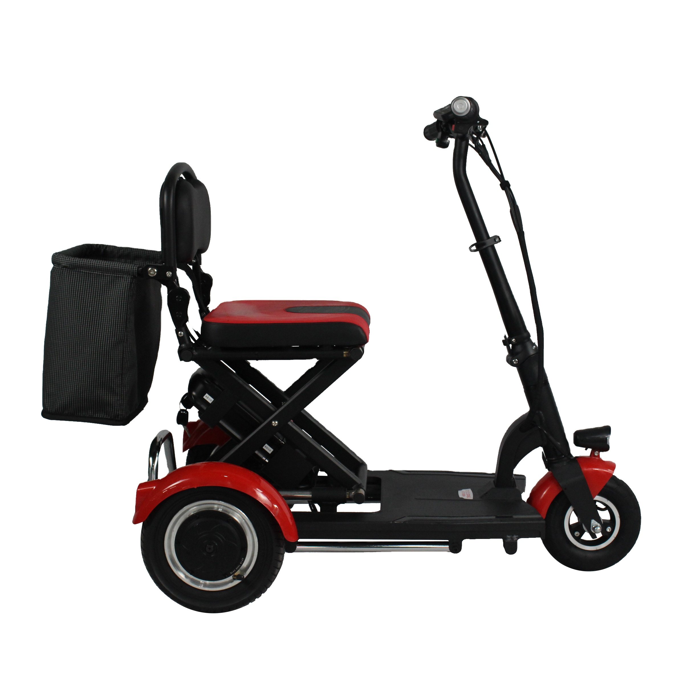 Dynabike Hot Sale Electric 3 Wheel Scooter for Disabled Adults Elderly 48V 300W 7.8Ah Electric Mobility Scooter