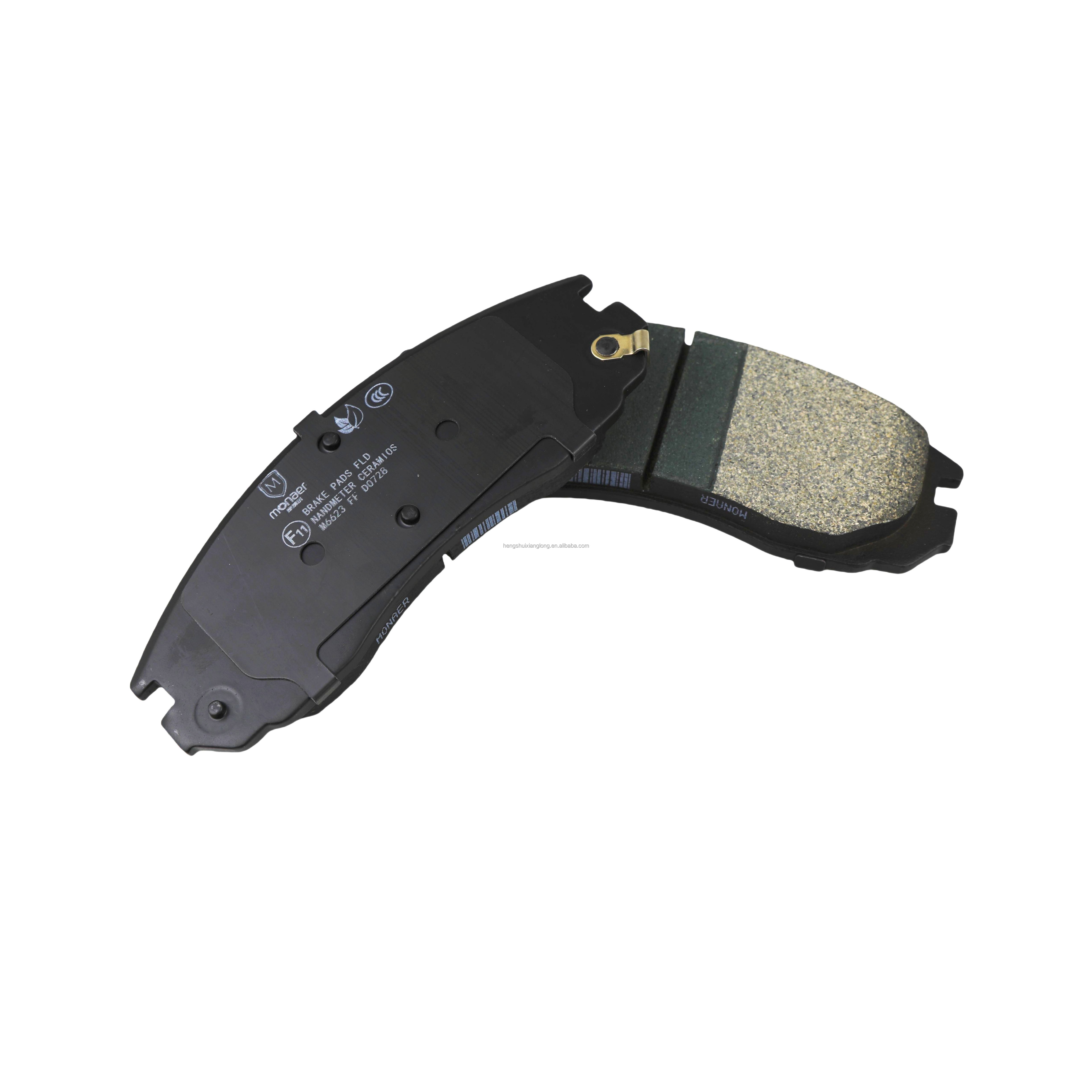 21012856 Monaer Brake Pads D728 Ceramic Front Brake Pad for Saturn