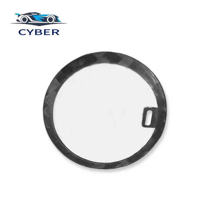 Ford Mustang One-Touch Start Button Cover Carbon Fiber Interior Kit