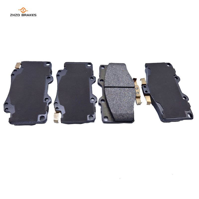 Auto Parts Ceramic Brake Pads for Toyota Hilux Pickup 4Runner Land Cruiser Prado D436 04465-YZZ57 04491-35160 Brake Pad Set