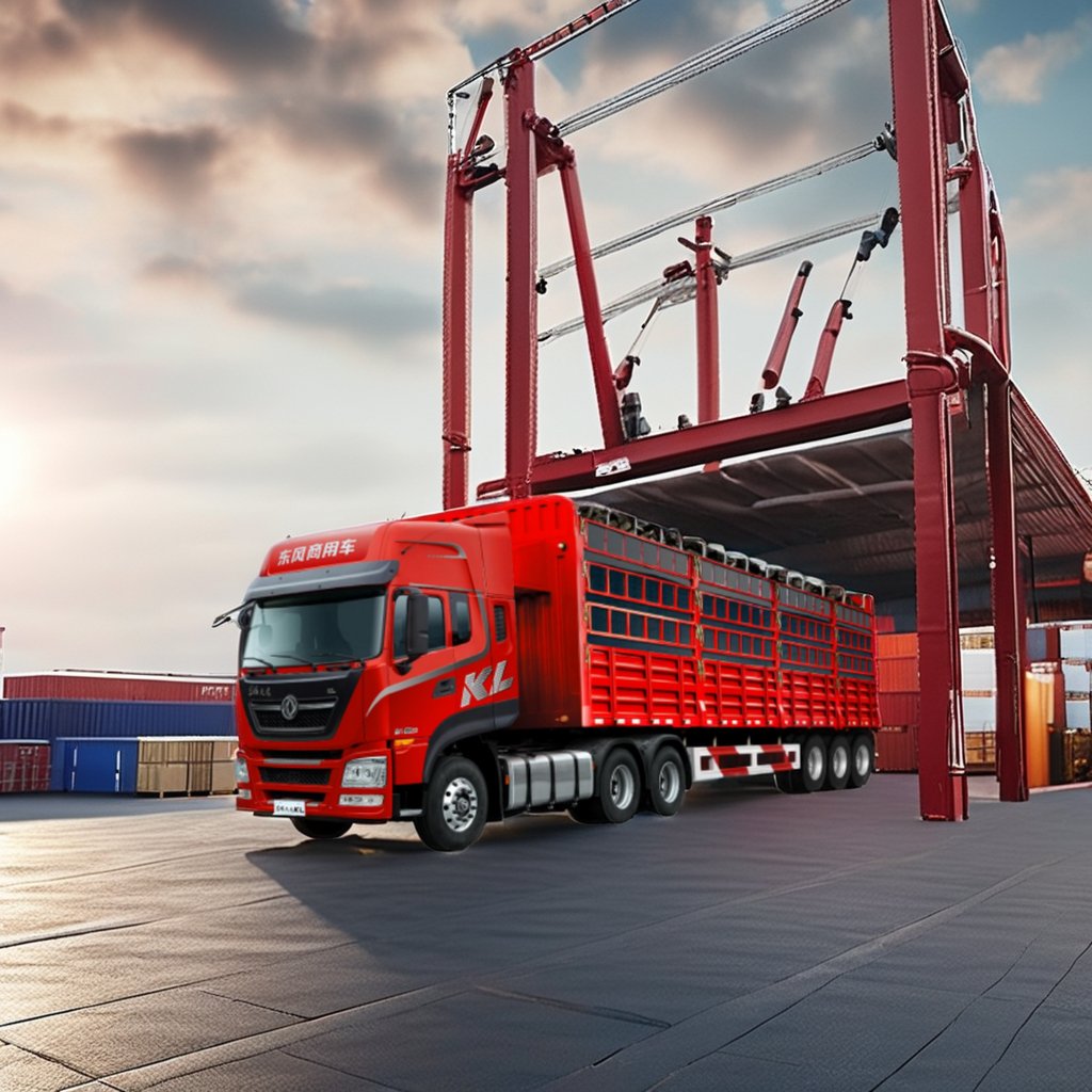 Dong Feng New Truck Trailer Left Hand Drive Steel Material Cargo & Utility Tractor Truck Made in China
