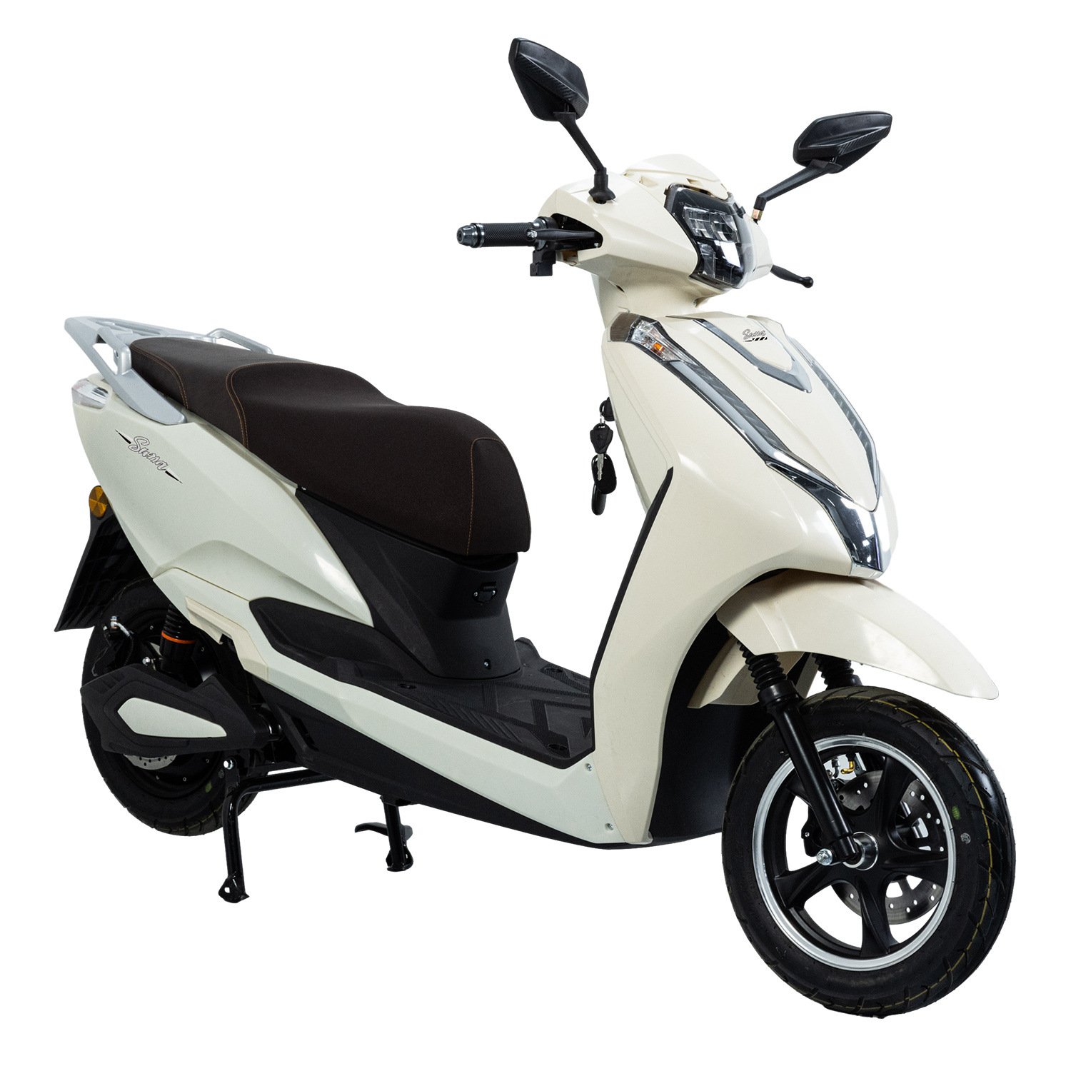 2025 Factory Direct 1500W Electric Motorcycle Smart Electronic Double Electric Vehicle with Disc/Drum Brake for Daily Commuting