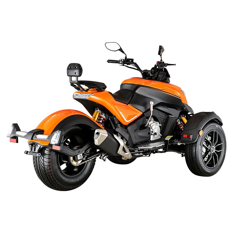 EPA Certified 300cc Customizable Reverse Tricycle China Made Long Distance Passenger Motorized Three-Wheel Vehicle