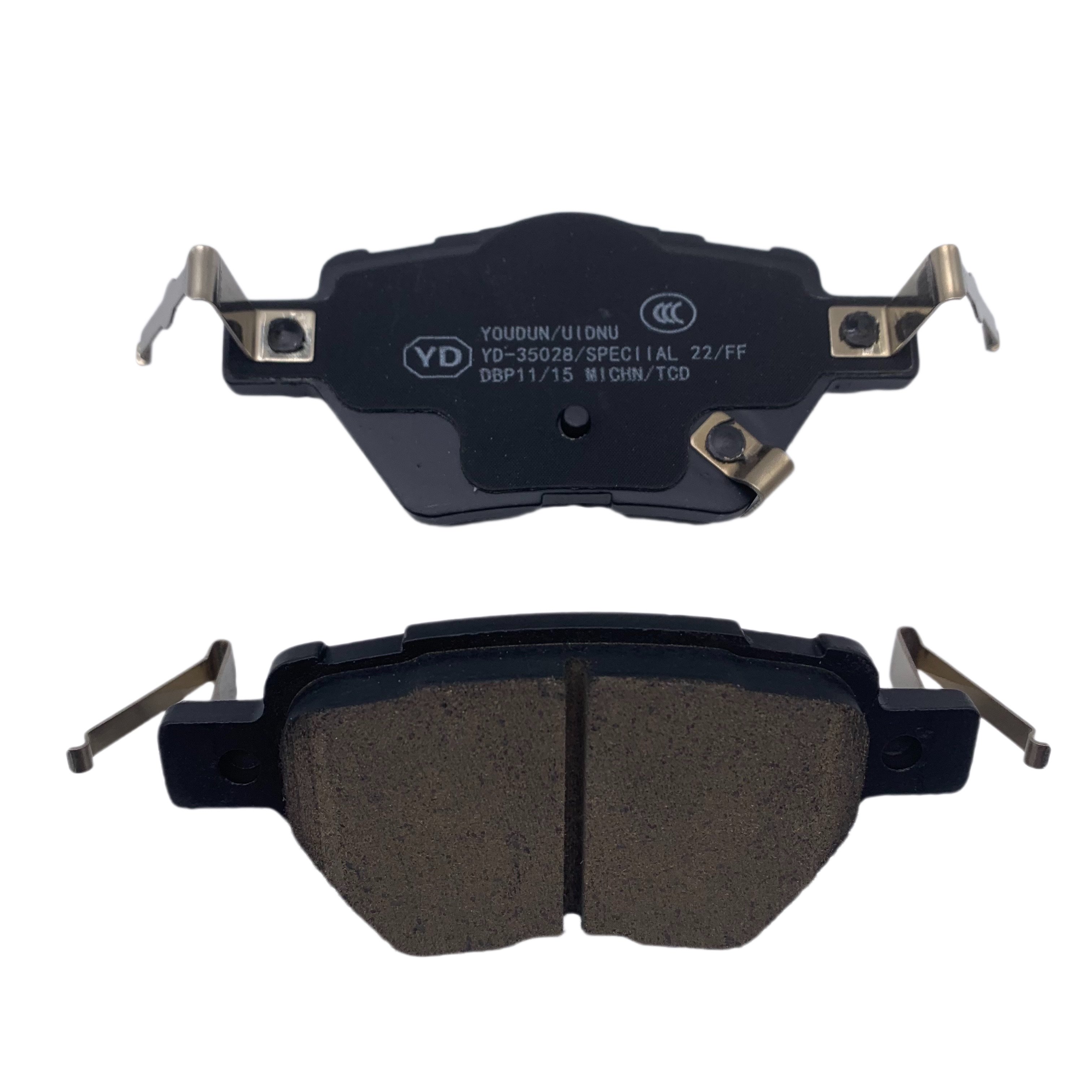 YD-35028 UIDNU Brand Hot Selling New Energy Vehicle Parts SA3EA-3502113D Rear Ceramic Brake Pad for BYD YUAN/SeaGull/ATTO 3