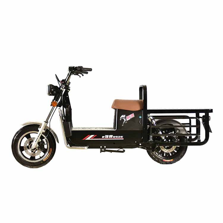 Advanced Heavy Cargo Electric Motorcycles 1.6KW 81.5Kg 12 Inch Wheel Hub Disc Brake High Speed 72V Lithium Challenging Terrains