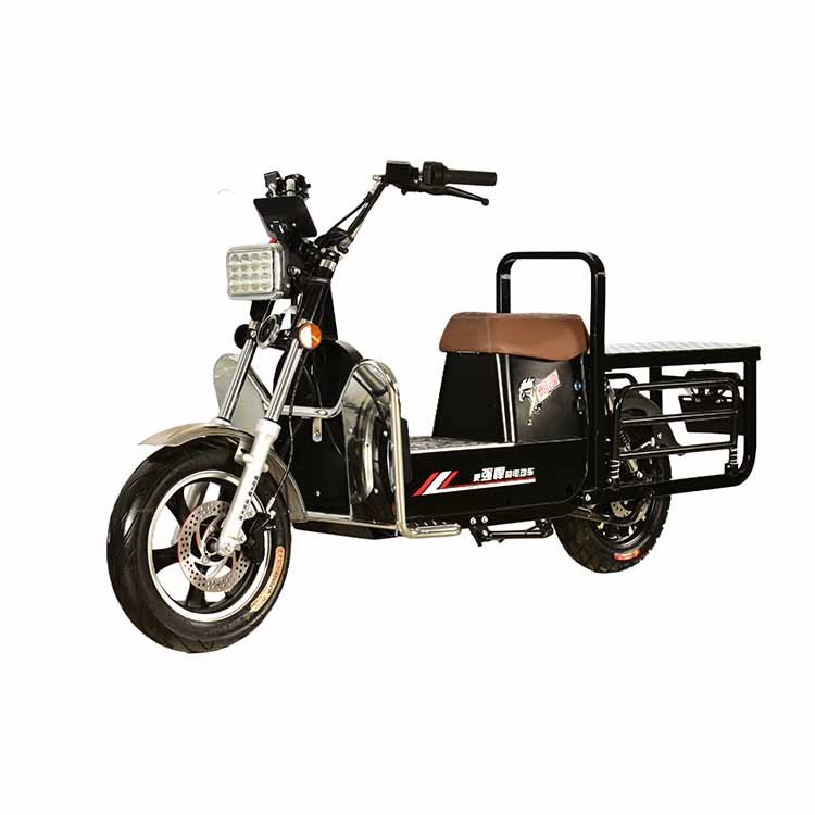 Advanced Heavy Cargo Electric Motorcycles 1.6KW 81.5Kg 12 Inch Wheel Hub Disc Brake High Speed 72V Lithium Challenging Terrains