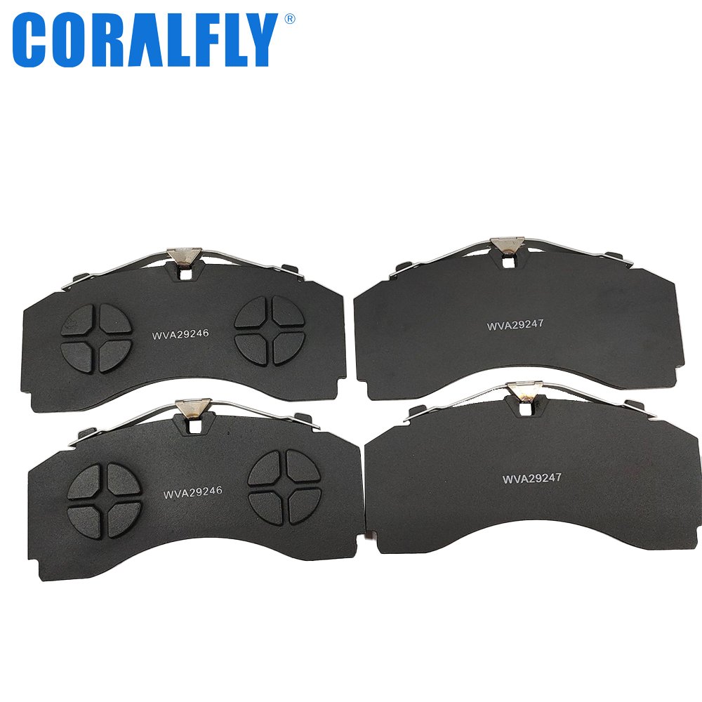 Hot Style Competitive Price Brake Pads Technology Wholesale Price Wva29246/wva29247 Truck Brake Pads for Actros Mp4
