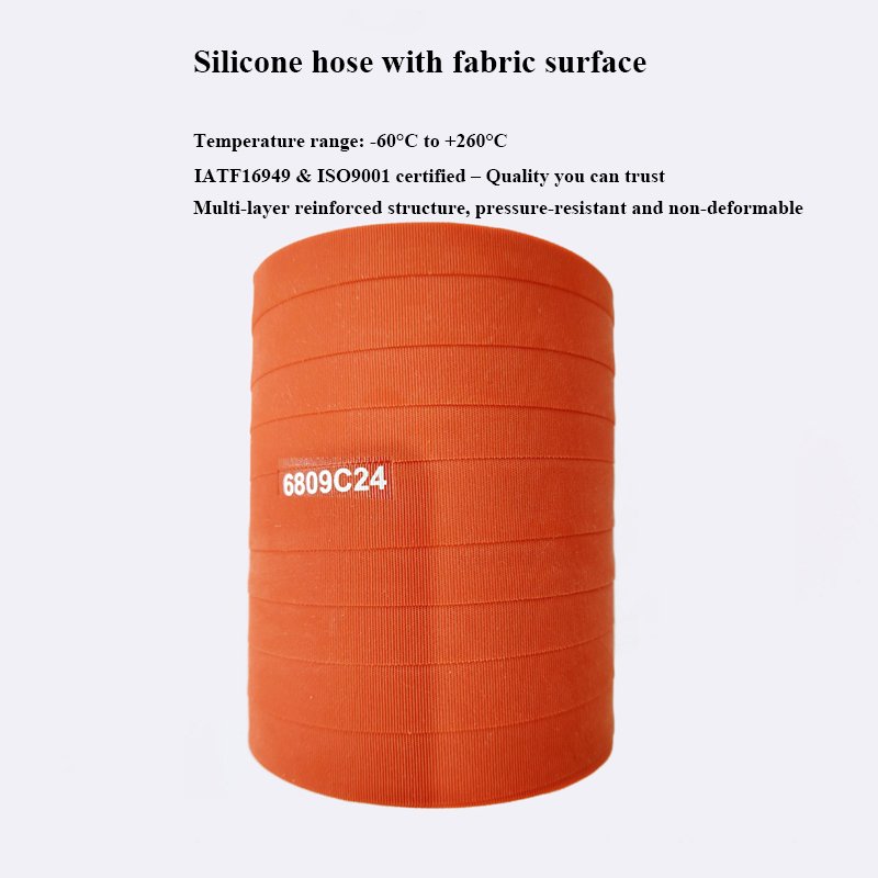 South America Hot Sale Wholesale Car Universal Brake Silicone Braided Hose Heat Resistant Silicone Radiator Rubber Hose