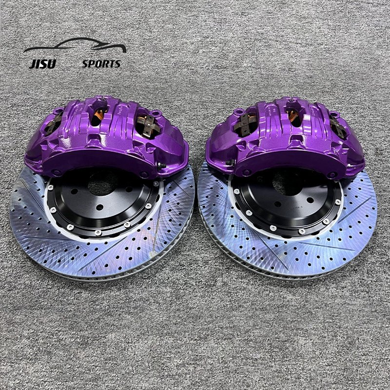 Full Set 19z 4pot 6 Piston Caliper Upgrade Kit BBK Handbrake 355-400mm Rotor for Toyota 86 Lixiang Byd Song Plus Song Pro