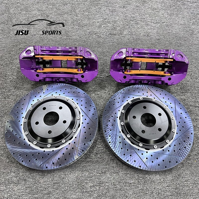 Full Set 19z 4pot 6 Piston Caliper Upgrade Kit BBK Handbrake 355-400mm Rotor for Toyota 86 Lixiang Byd Song Plus Song Pro